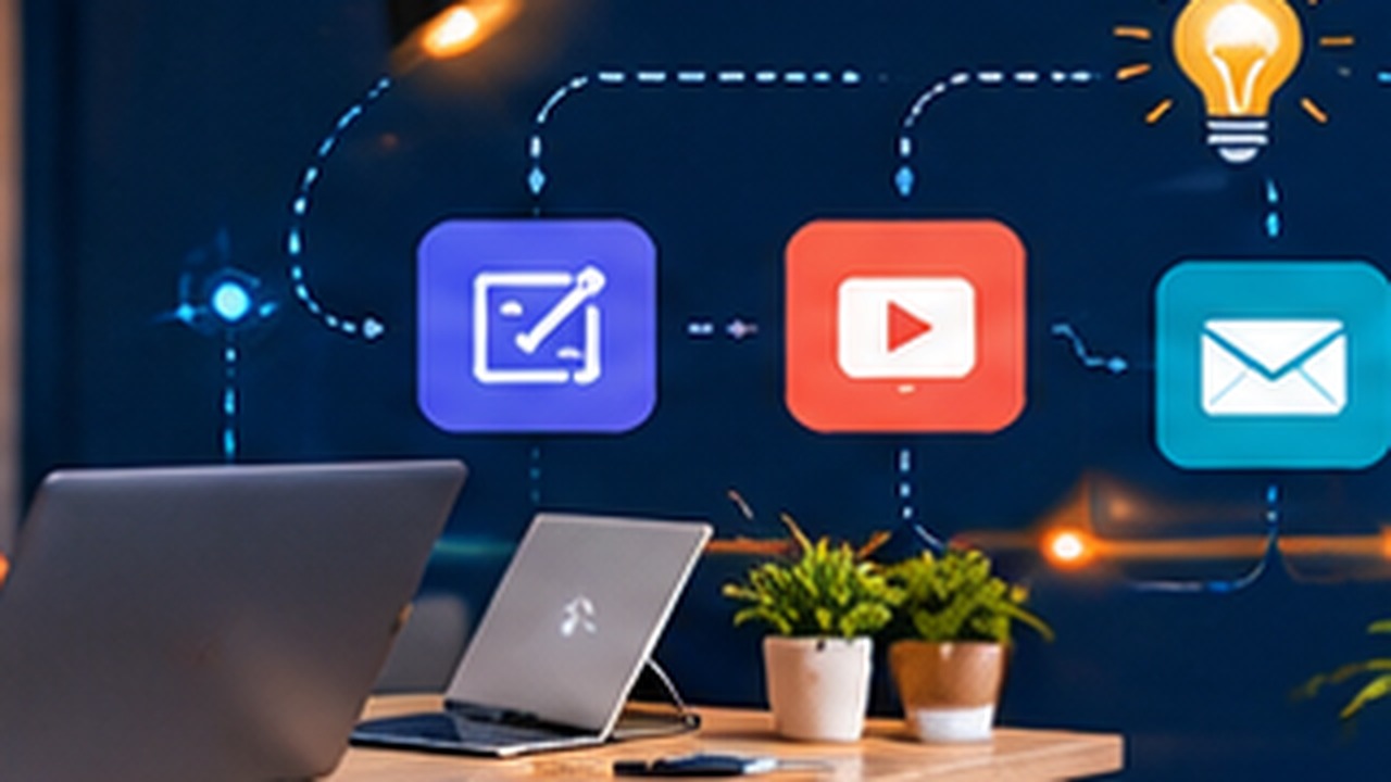 Small business team planning a practical AI marketing technology stack